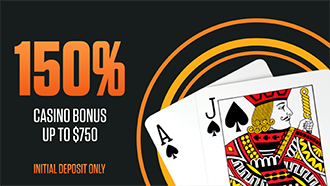 150% Casino Bonus at MyBookie